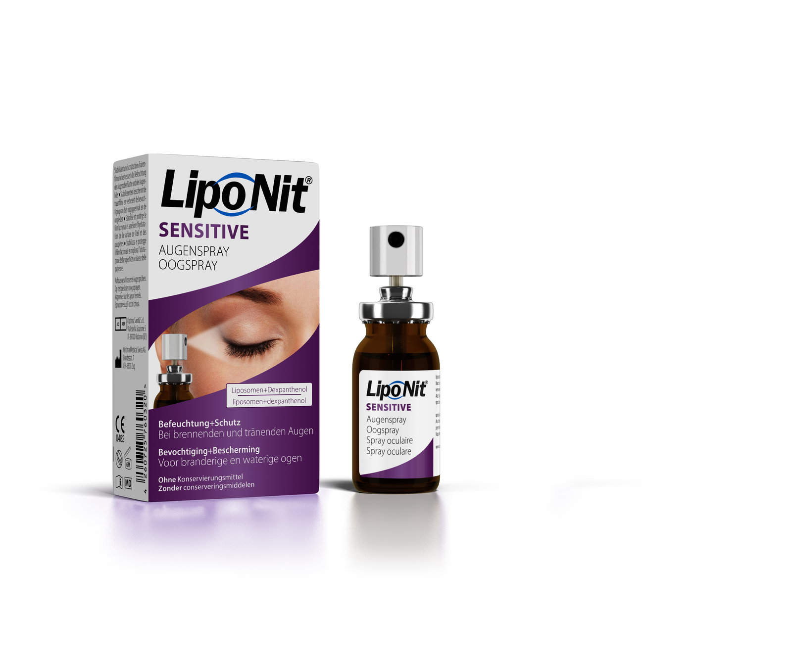 LipoNit Augenspray Sensitive Optima 10 ml